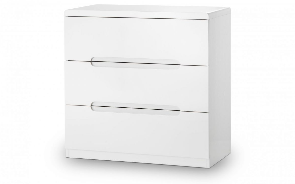 Manhattan Bedroom Collection - Gloss White