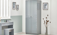 Manhattan Bedroom Collection - Gloss Grey