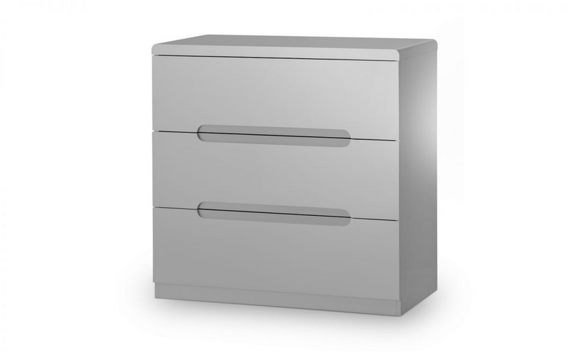 Manhattan Bedroom Collection - Gloss Grey