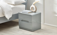 Manhattan Bedroom Collection - Gloss Grey