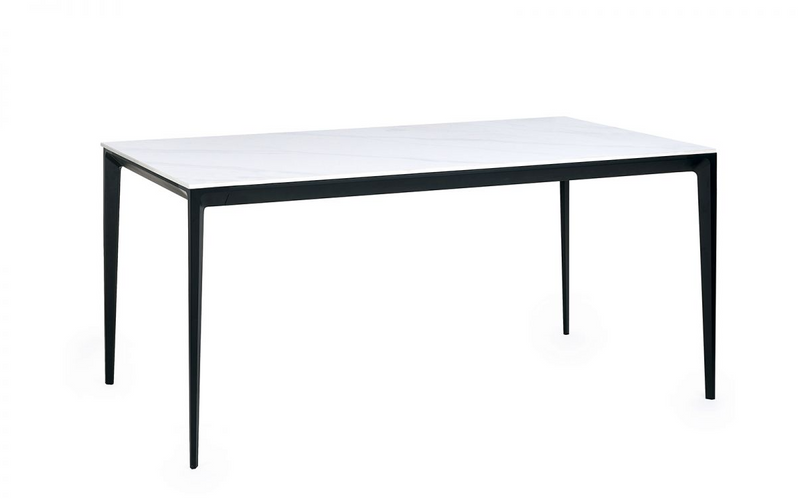 Miami Dining Table Collection - White Marble