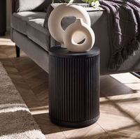 Louis Fluted Living Collection - Black