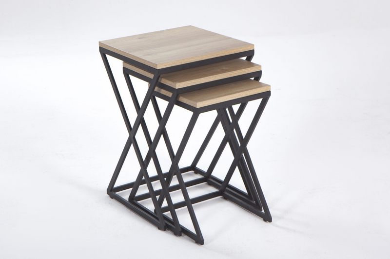 Indus Oak Occasional Tables