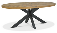 Ellipse Dining Collection - Rustic Oak