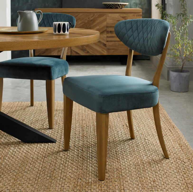 Ellipse Dining Collection - Rustic Oak