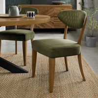 Ellipse Dining Collection - Rustic Oak