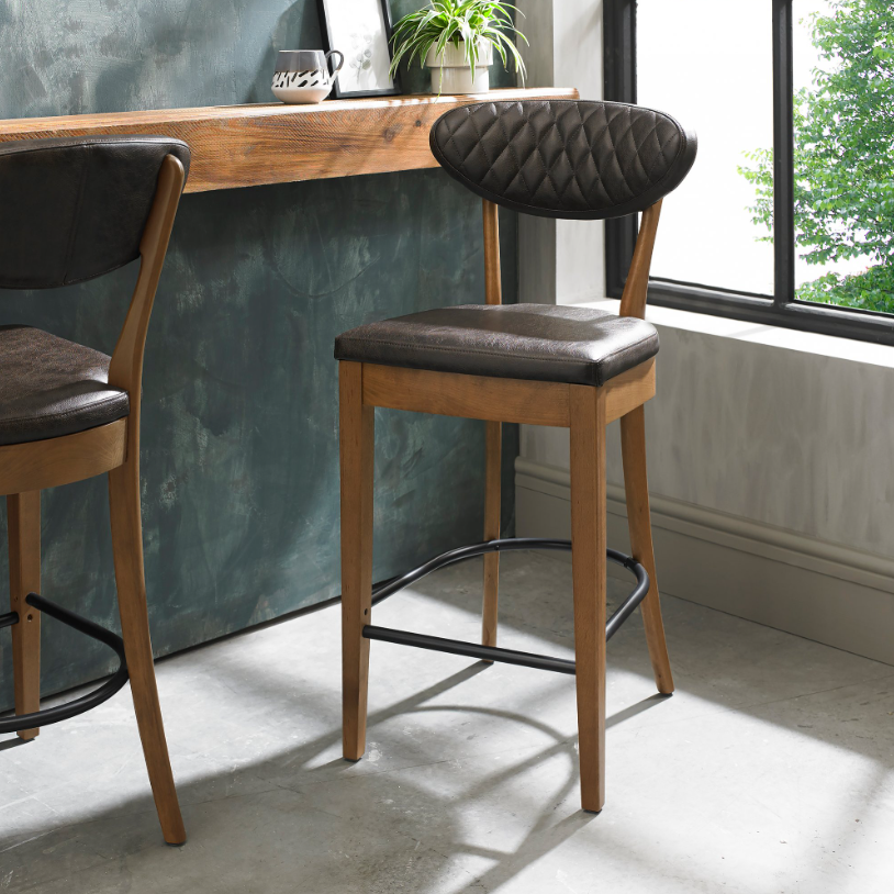 Ellipse Dining Collection - Rustic Oak