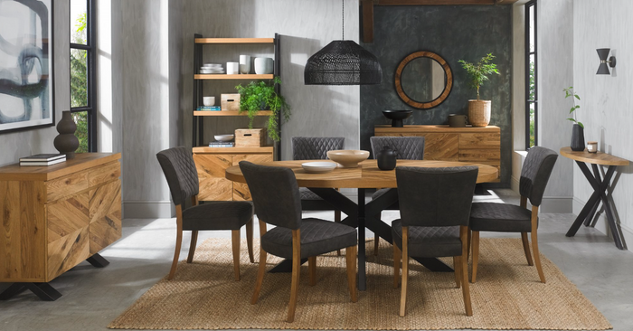 Ellipse Living Collection - Rustic Oak