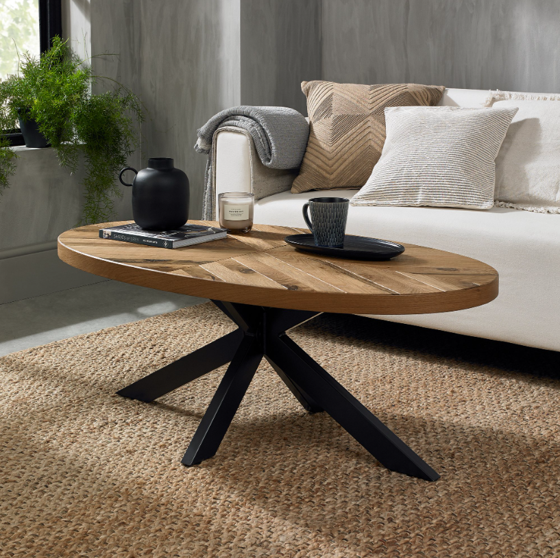 Ellipse Living Collection - Rustic Oak