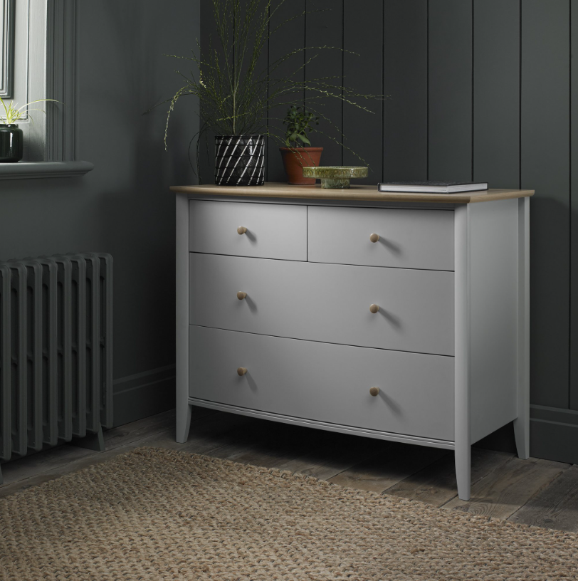 Whitby Bedroom Collection - Scandi Oak & Warm Grey