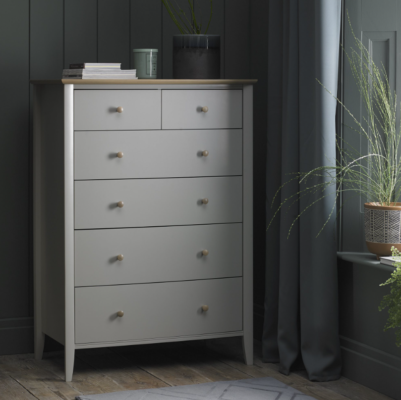 Whitby Bedroom Collection - Scandi Oak & Warm Grey