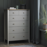 Whitby Bedroom Collection - Scandi Oak & Warm Grey