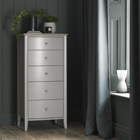 Whitby Bedroom Collection - Scandi Oak & Warm Grey