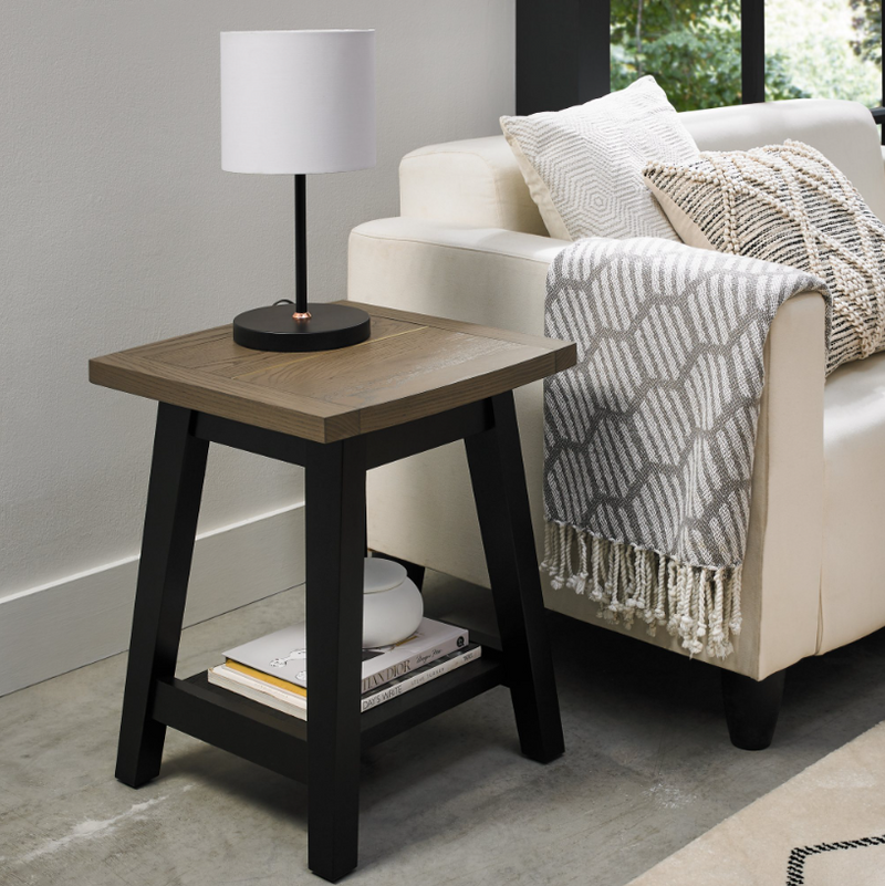 Camden Living Collection - Weathered Oak/Peppercorn