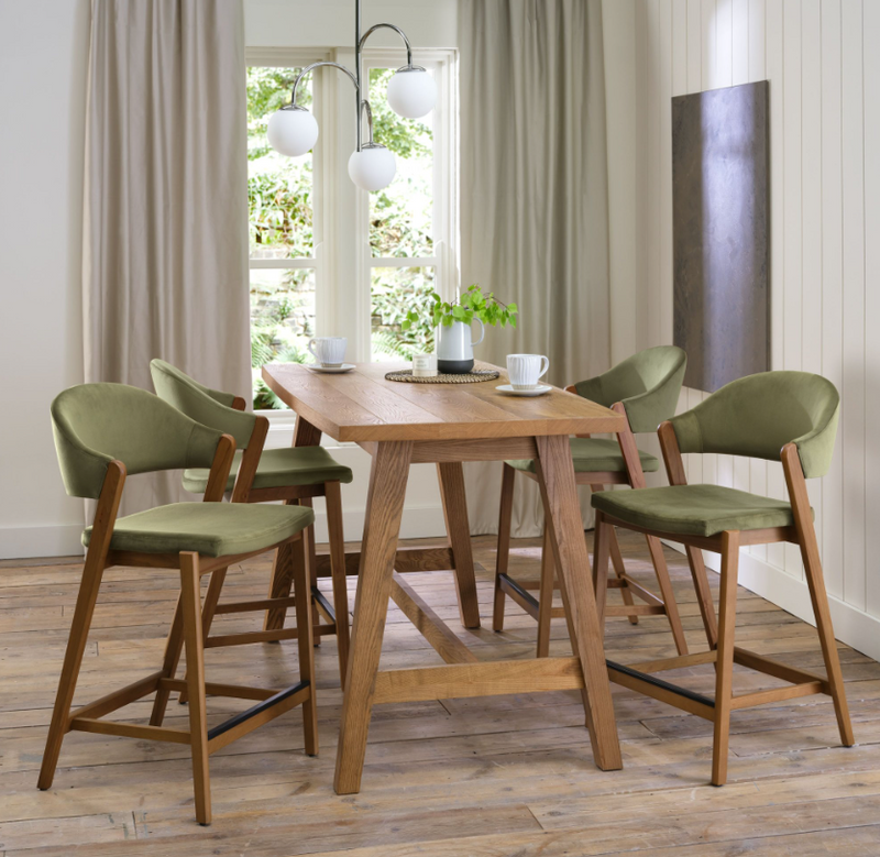 Camden Dining Collection - Rustic Oak
