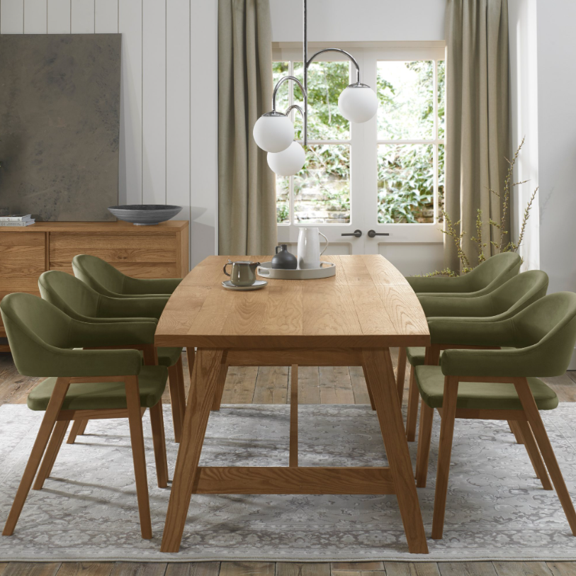 Camden Dining Collection - Rustic Oak
