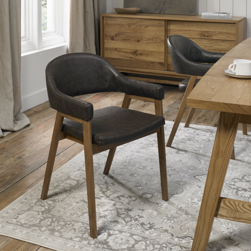 Camden Dining Collection - Rustic Oak