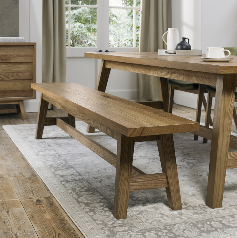 Camden Dining Collection - Rustic Oak