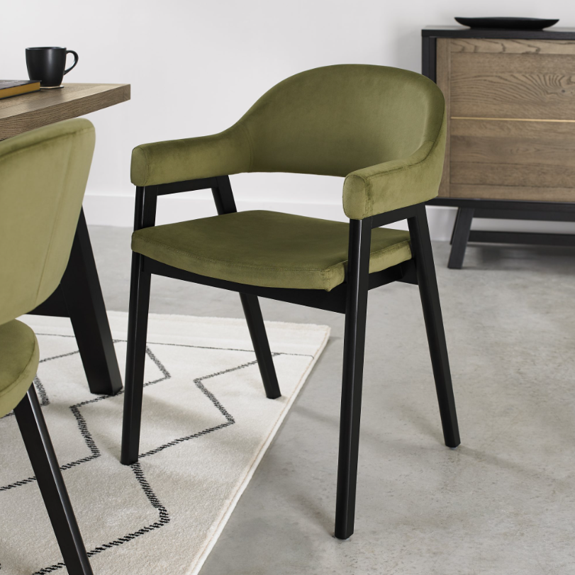Camden Dining Collection - Weathered Oak and Peppercorn