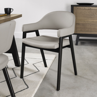 Camden Dining Collection - Weathered Oak and Peppercorn