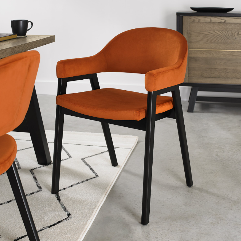 Camden Dining Collection - Weathered Oak and Peppercorn