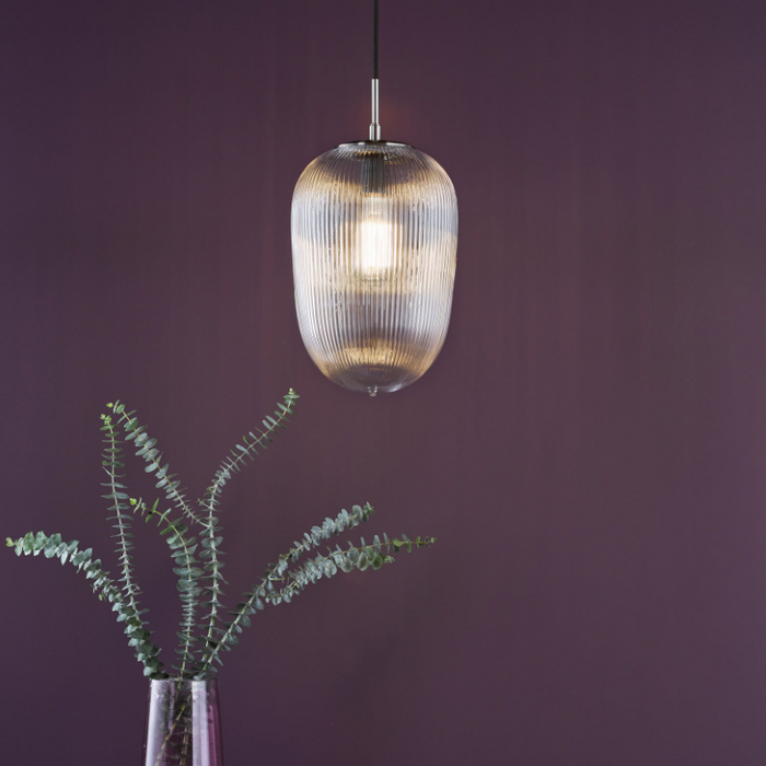 Abrielle Lighting Collection - Polished Nickel/Glass