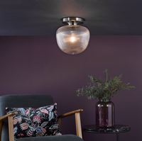 Abrielle Lighting Collection - Polished Nickel/Glass