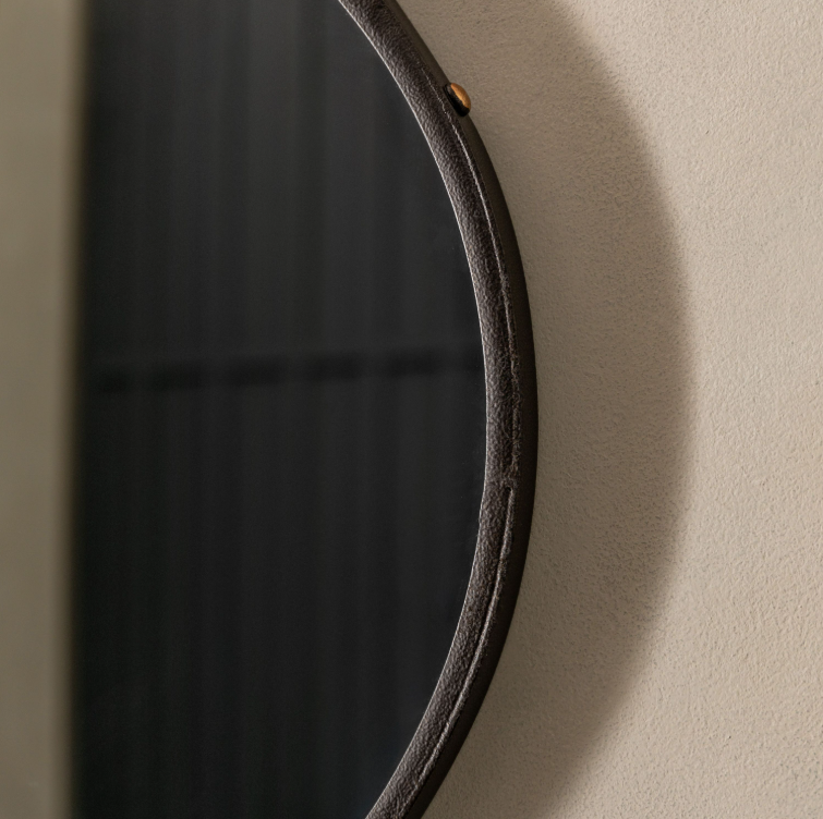 Broadway Large Round Mirror - IN STOCK