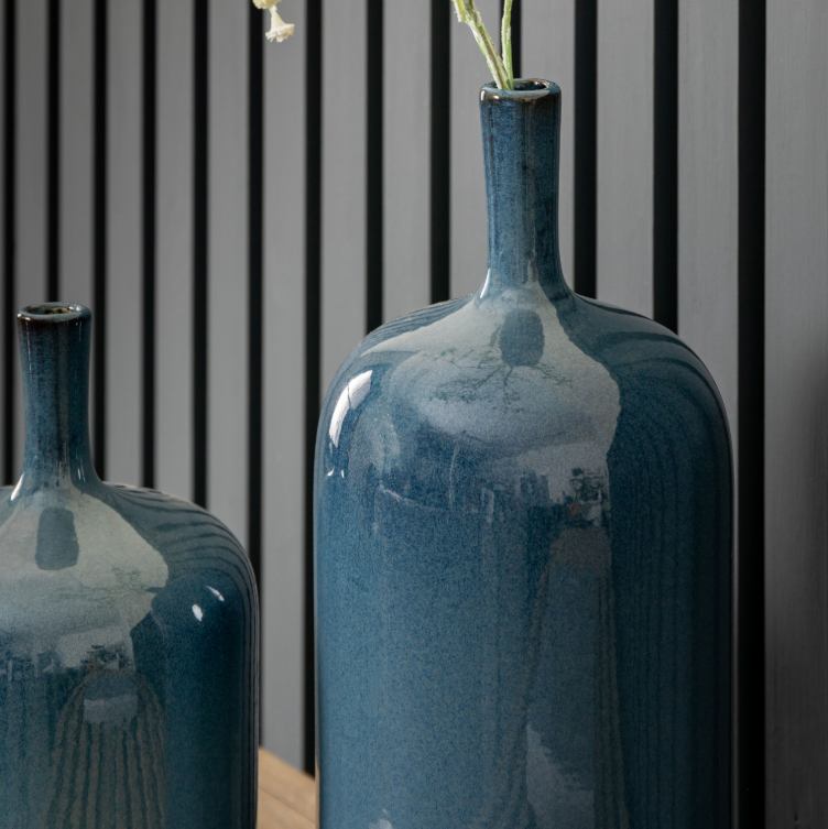 Vormark Ornamental Vases (Set of 3) - Blue *IN STOCK*