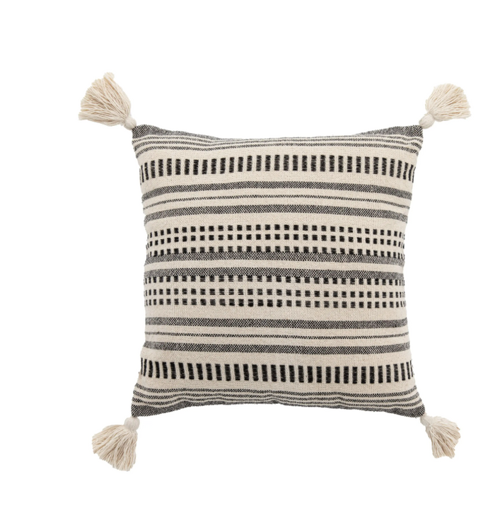 Chilika Natural and Black Cushion *IN STOCK*