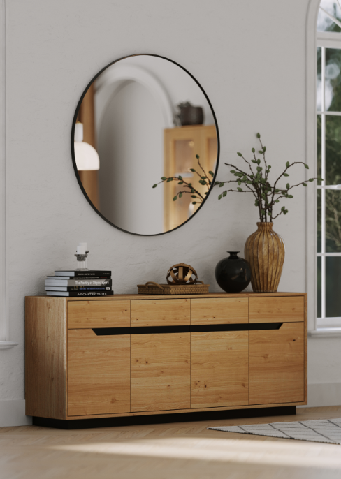 Paxton Living and Dining Collection - White Oak