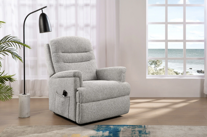 Willow Riser/Recliner - Champagne Fabric