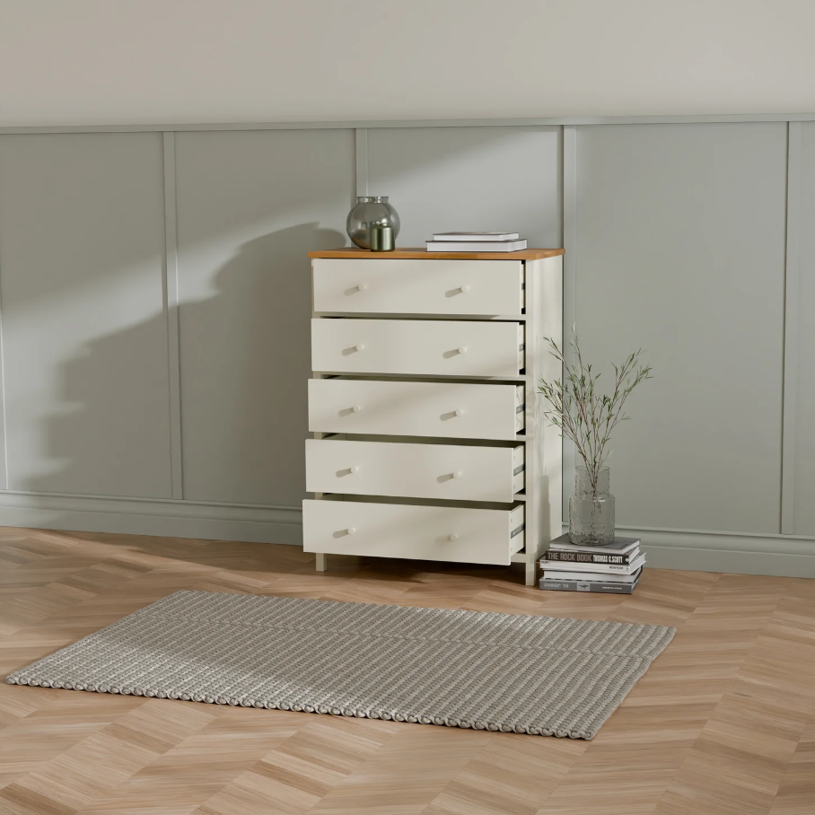 Coxmoor Ivory & Oak Bedroom Collection