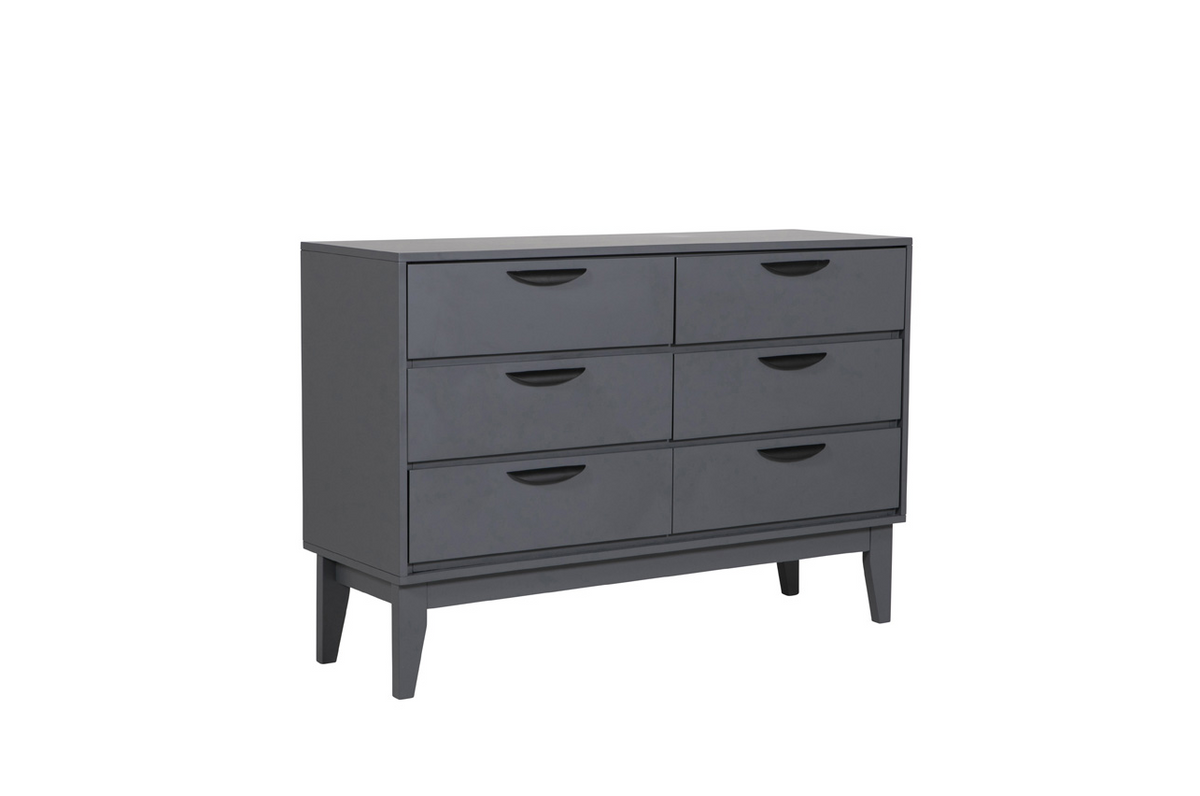 Luna Bedroom Collection - Dark Grey