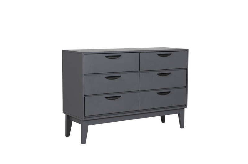 Luna Bedroom Collection - Dark Grey
