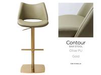 Contour Bar Stool (various colours)