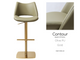 Contour Bar Stool (various colours)