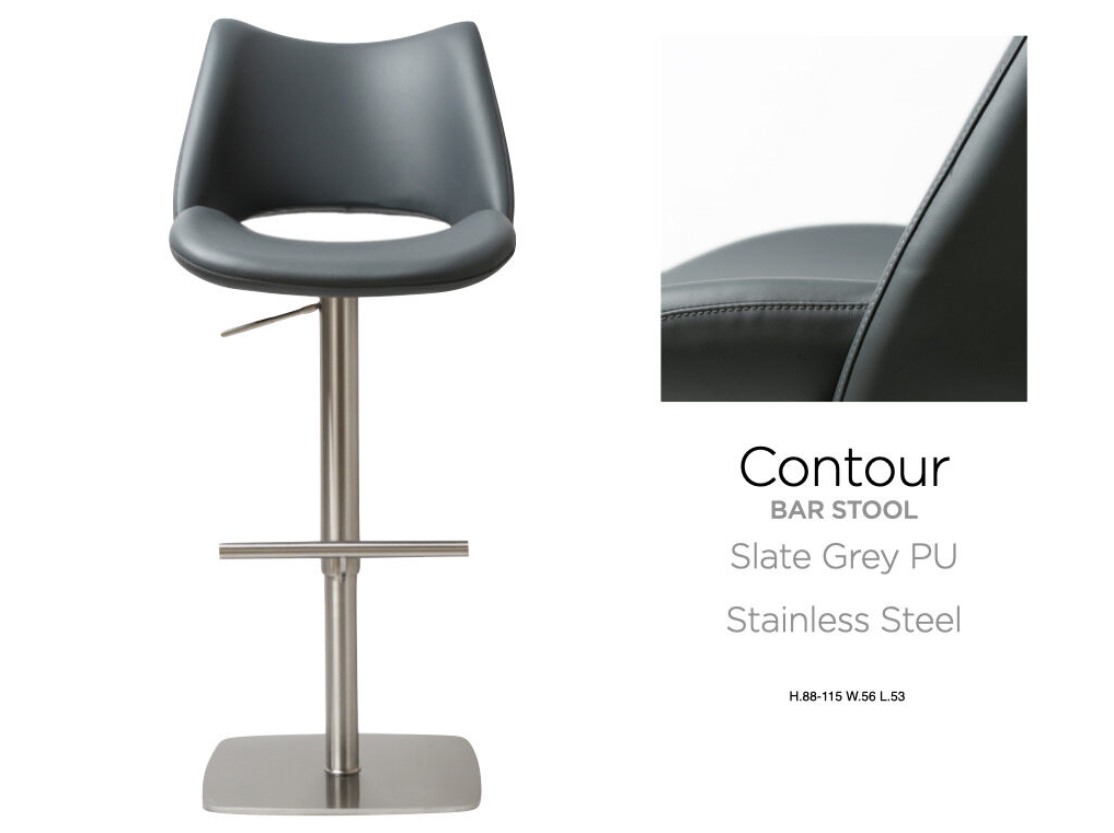 Contour Bar Stool (various colours)