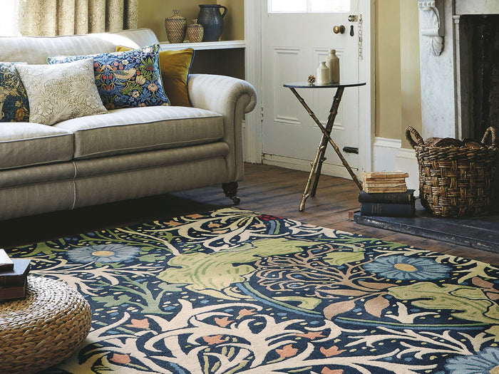 Morris & Co. Rugs - Seaweed Ink