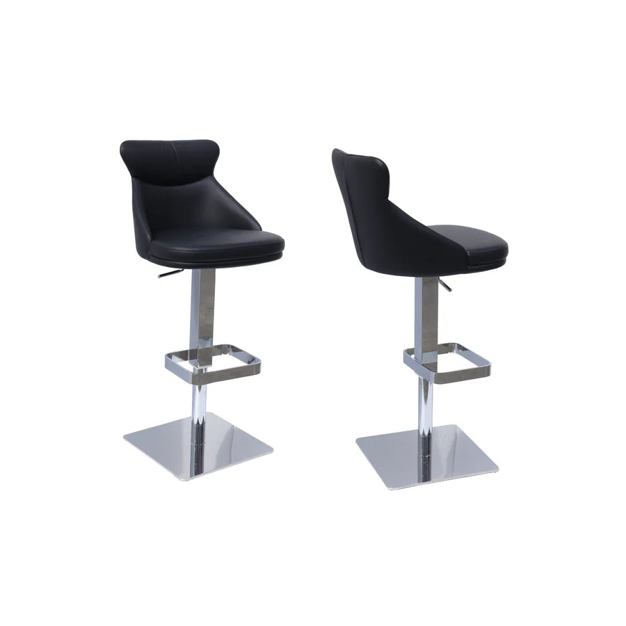 Sergio Faux Leather Bar Stools