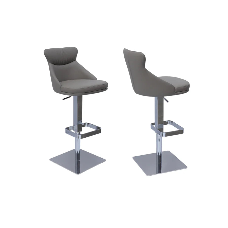 Sergio Faux Leather Bar Stools