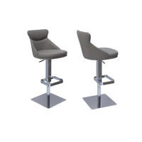 Sergio Faux Leather Bar Stools