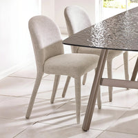 Holly Fully Upholstered Dining Chairs (pairs)