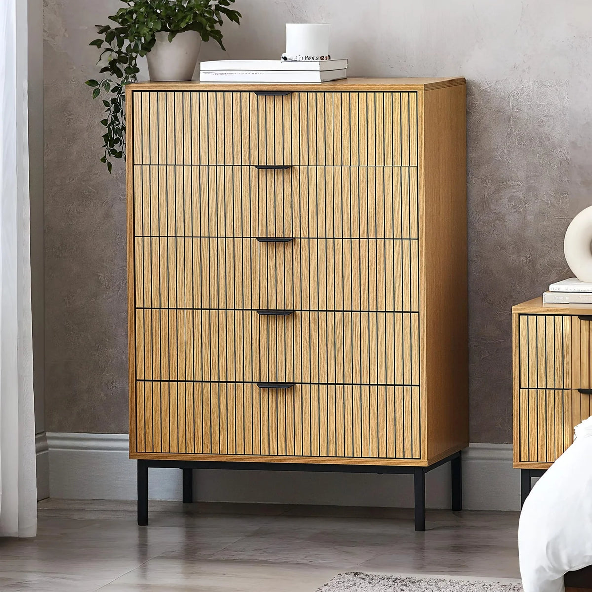 Sia Bedroom Collection - Light Oak