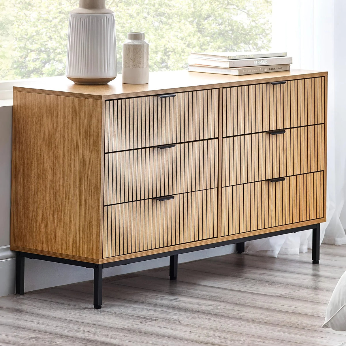 Sia Bedroom Collection - Light Oak