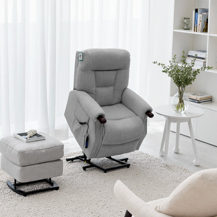 Astoria Dual Motor Lift and Tilt Chair - Silver