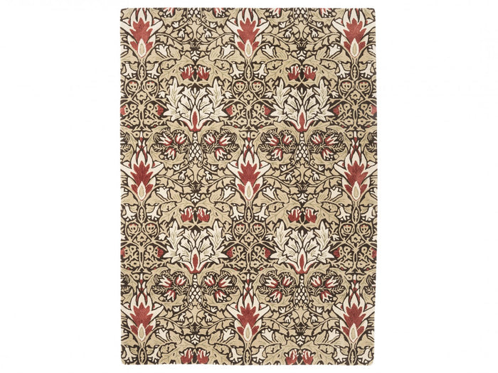 Morris & Co. Rugs - Snakeshead Chocolate Spice