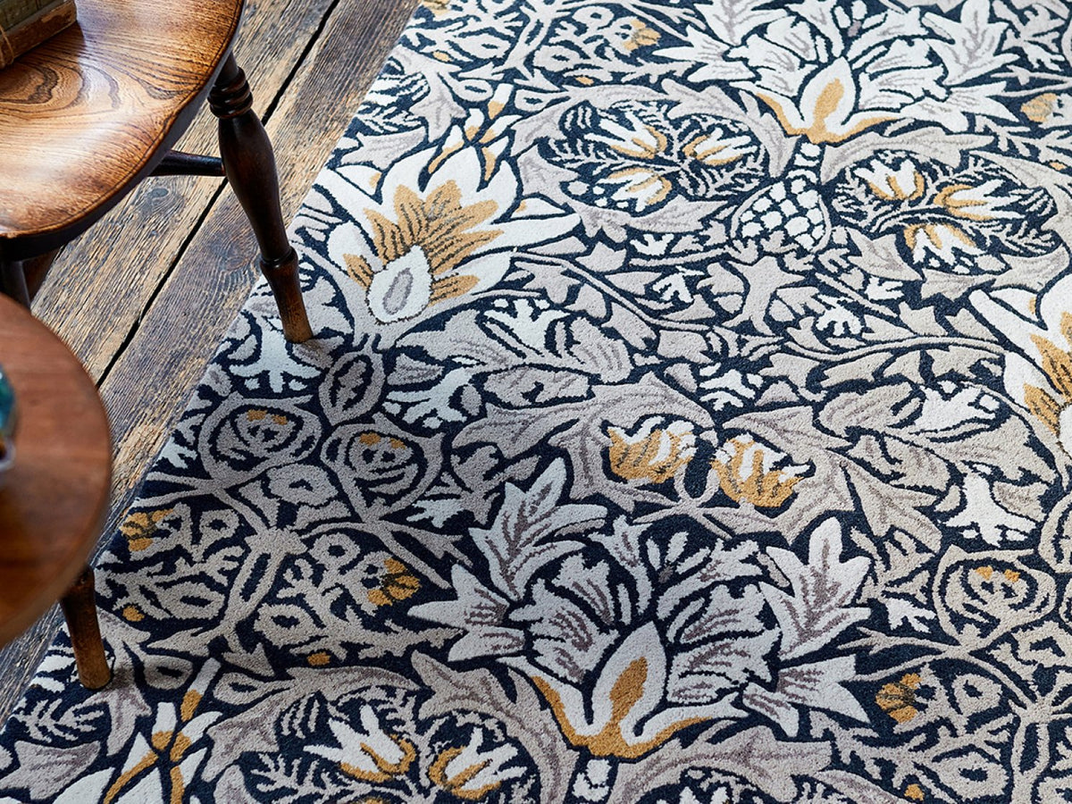 Morris & Co. Rugs - Snakeshead Indigo