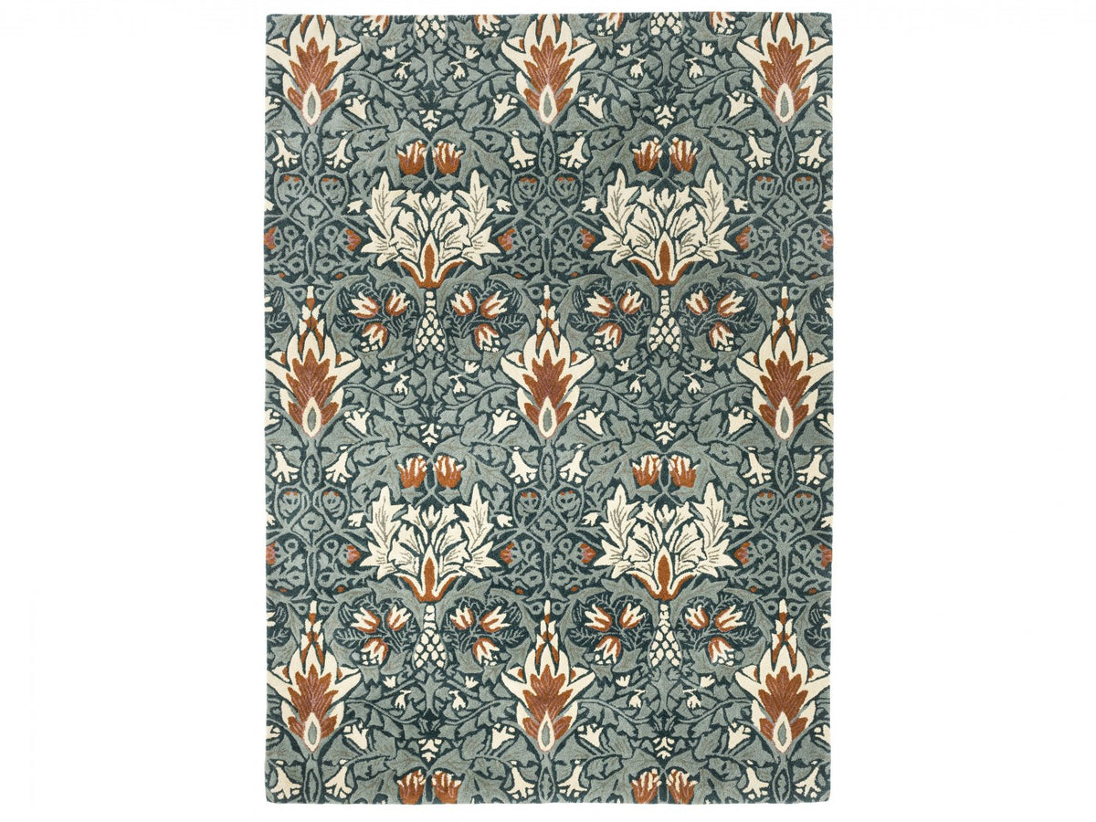 Morris & Co. Rugs - Snakeshead Thistle Russet