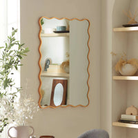 Stevie Scalloped Edge Mirror